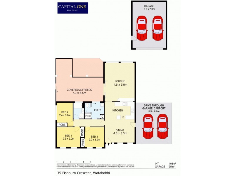 35 Fishburn Crescent, Watanobbi NSW 2259 Floorplan