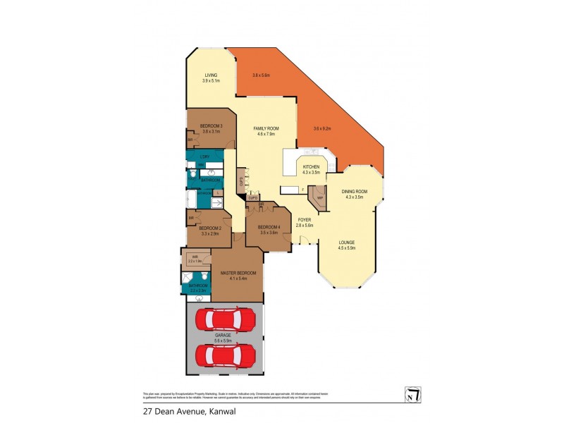 27 Dean Avenue, Kanwal NSW 2259 Floorplan