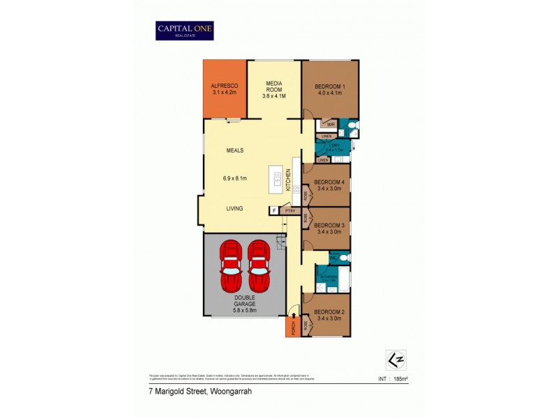 7 Marigold Street, Woongarrah NSW 2259 Floorplan