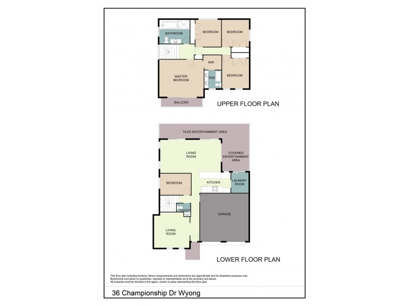 36 Championship Drive, Wyong NSW 2259 Floorplan