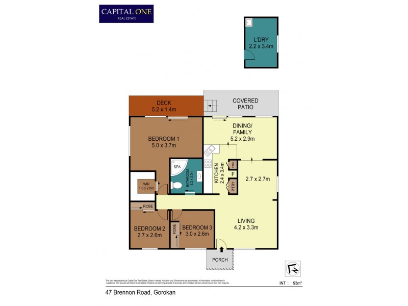 47 Brennon Road, Gorokan NSW 2263 Floorplan