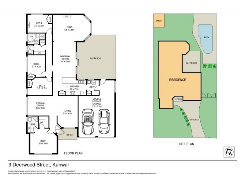 3 Deerwood Street, Kanwal NSW 2259 Floorplan