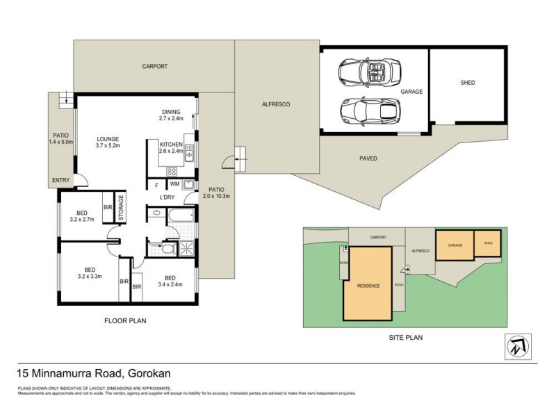 15 Minnamurra Road, Gorokan NSW 2263 Floorplan