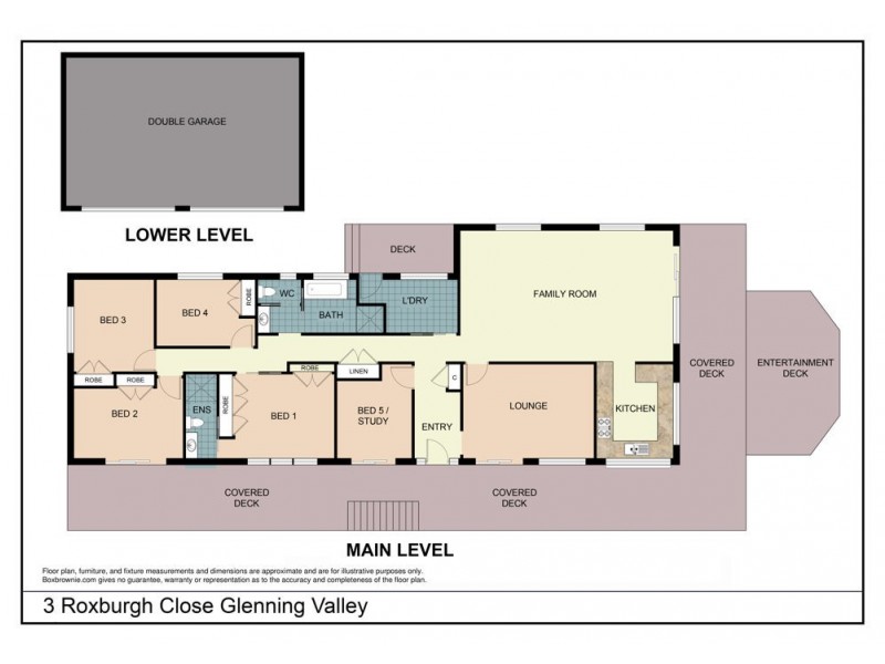 3 Roxburgh Close, Glenning Valley NSW 2261 Floorplan