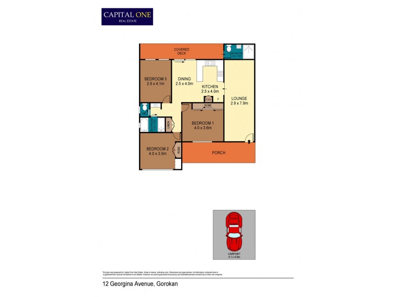 12 Georgina Avenue, Gorokan NSW 2263 Floorplan