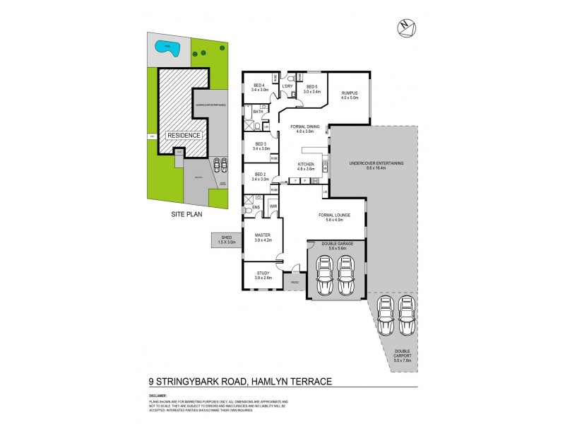 9 Stringybark Rd, Hamlyn Terrace NSW 2259 Floorplan