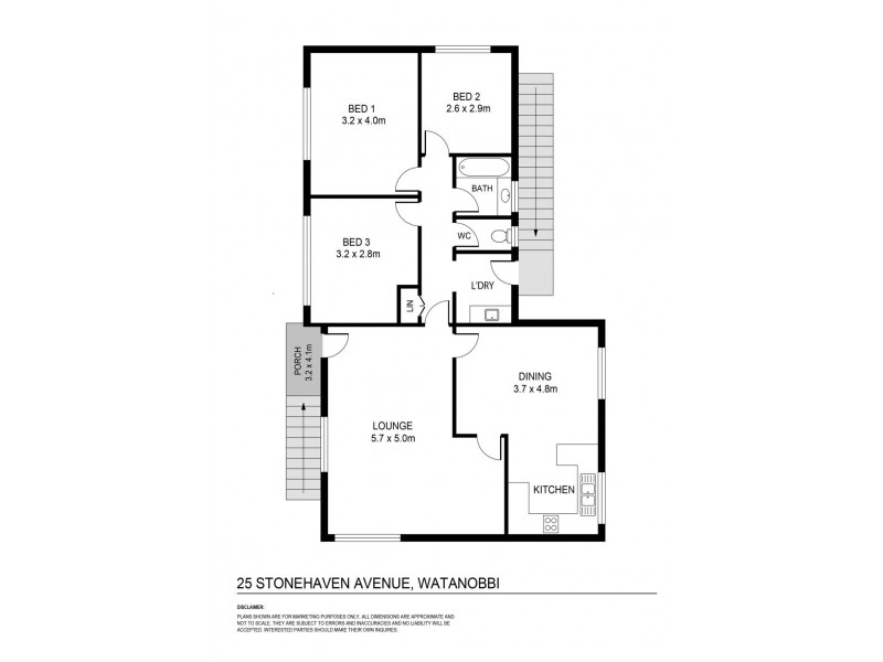 25 Stonehaven Ave, Watanobbi NSW 2259 Floorplan