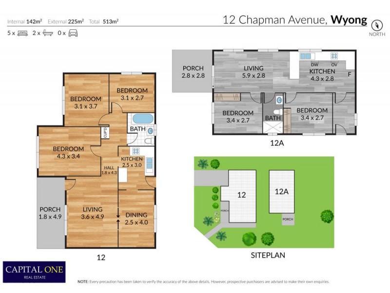 12 & 12a Chapman Avenue, Wyong NSW 2259