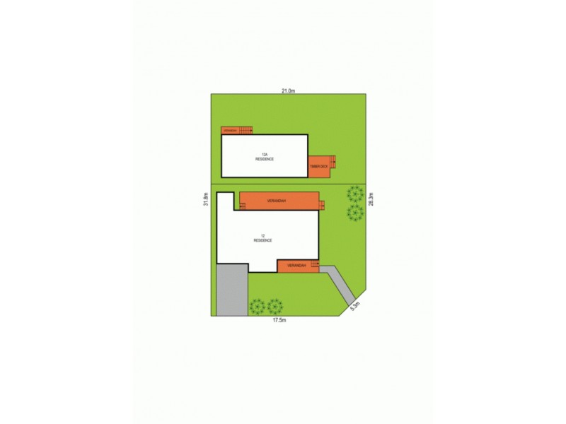 12 & 12a Chapman Avenue, Wyong NSW 2259 Floorplan