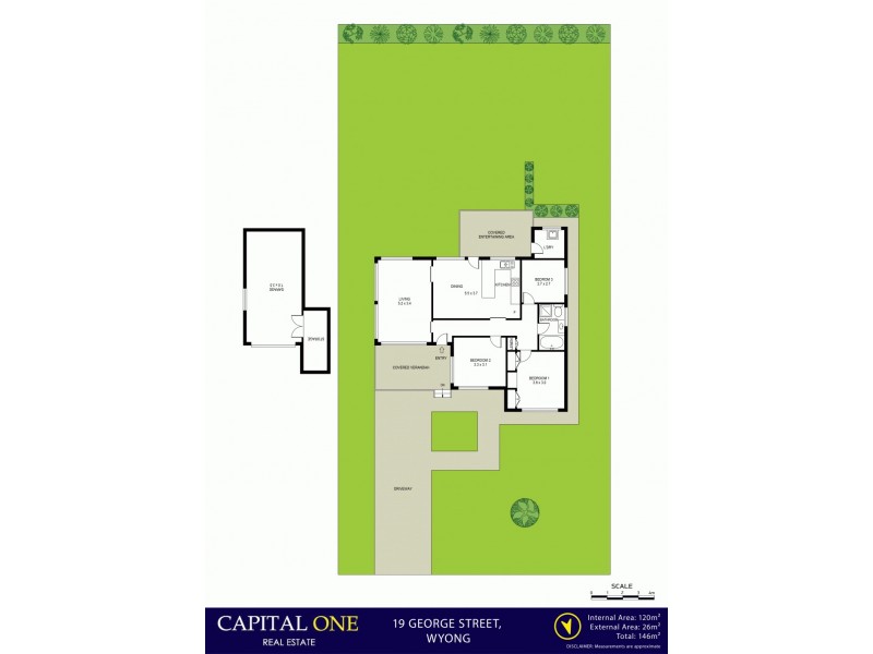 19 George Street, Wyong NSW 2259 Floorplan