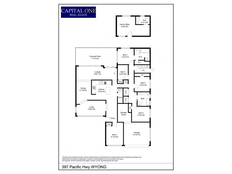 397 Pacific Highway, Wyong NSW 2259 Floorplan