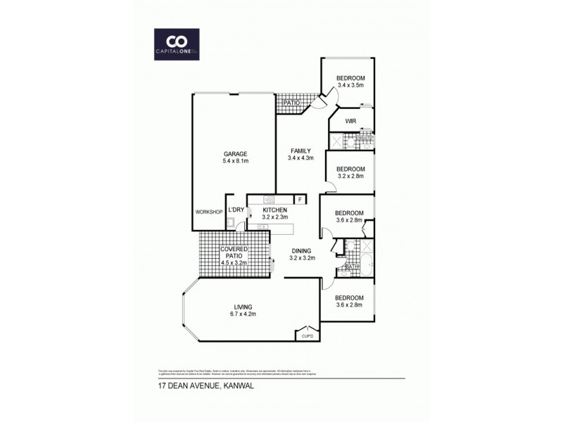 17 Dean Avenue, Kanwal NSW 2259 Floorplan