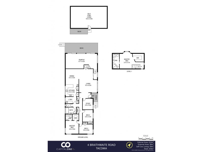 4 Braithwaite Road, Tacoma NSW 2259 Floorplan