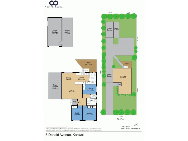 5 Donald Avenue, Kanwal NSW 2259 Floorplan