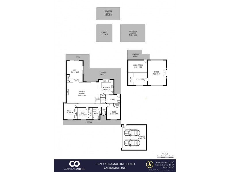 1569 Yarramalong Road, Yarramalong NSW 2259 Floorplan