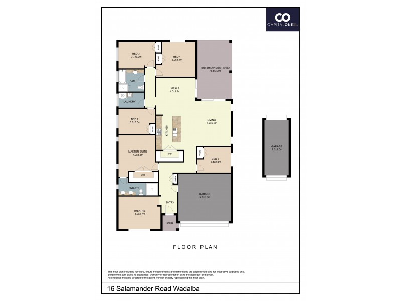 16 Salamander Road, Wadalba NSW 2259 Floorplan
