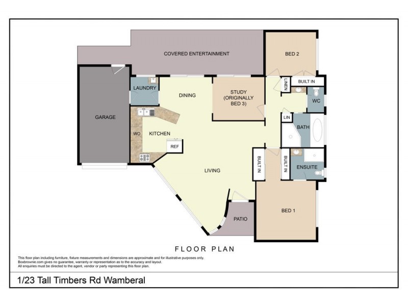 1/23 Tall Timbers Road, Wamberal NSW 2260 Floorplan
