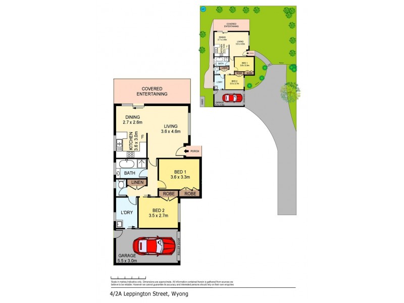 2/4A Leppington Street, Wyong NSW 2259 Floorplan
