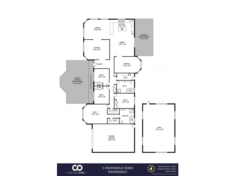 5 Ravensdale Road, Yarramalong NSW 2259 Floorplan