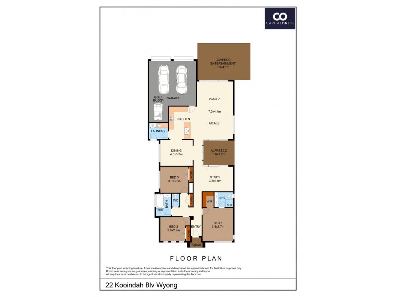 22 Kooindah boulevard, Wyong NSW 2259 Floorplan
