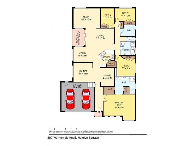 300 Warnervale Road, Hamlyn Terrace NSW 2259 Floorplan