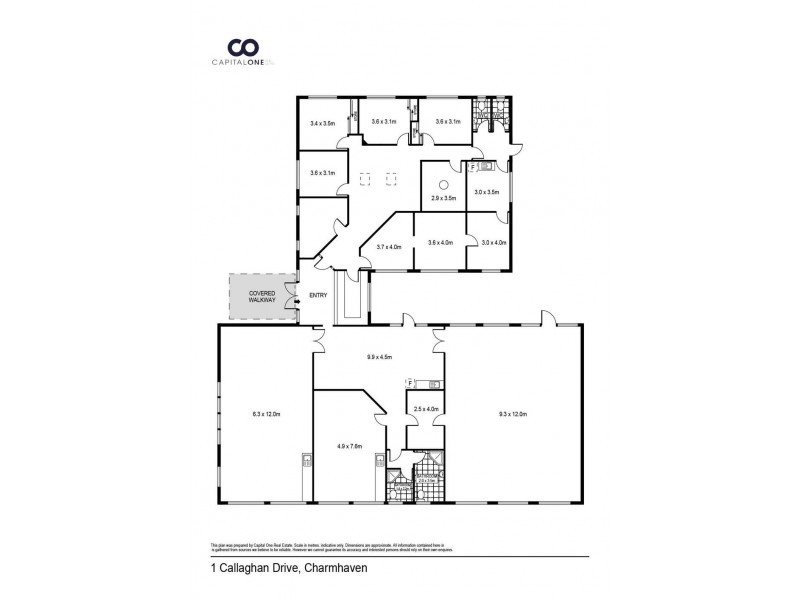 1 Callaghan Drive, Charmhaven NSW 2263 Floorplan