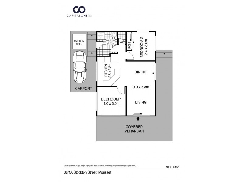36/1a Stockton Street, Morisset NSW 2264 Floorplan