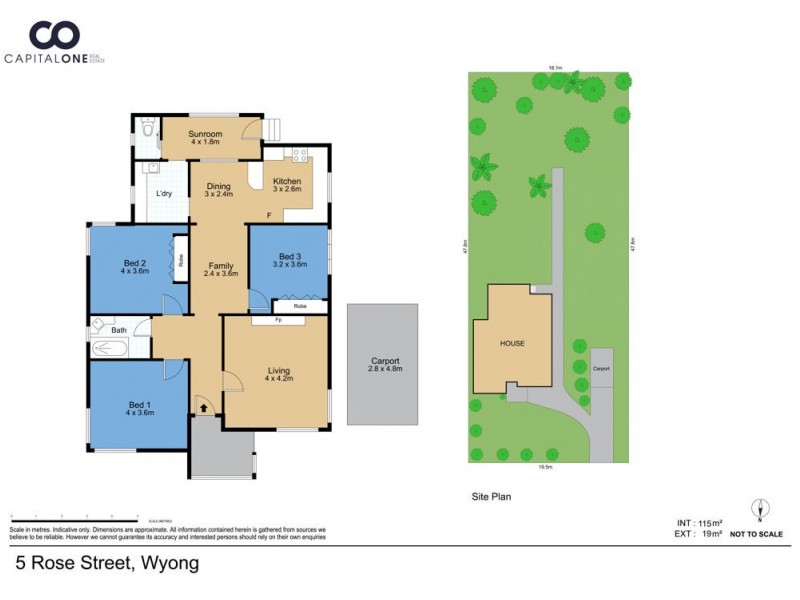 5 Rose Street, Wyong NSW 2259 Floorplan