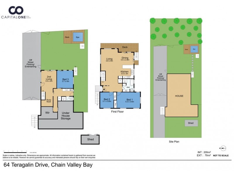 64 Teragalin Drive, Chain Valley Bay NSW 2259 Floorplan