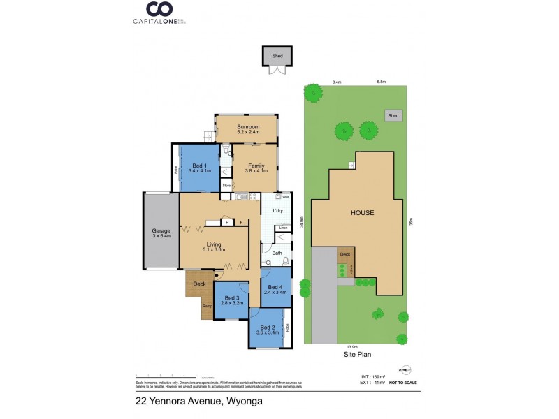 22 Yennora Avenue, Wyongah NSW 2259 Floorplan