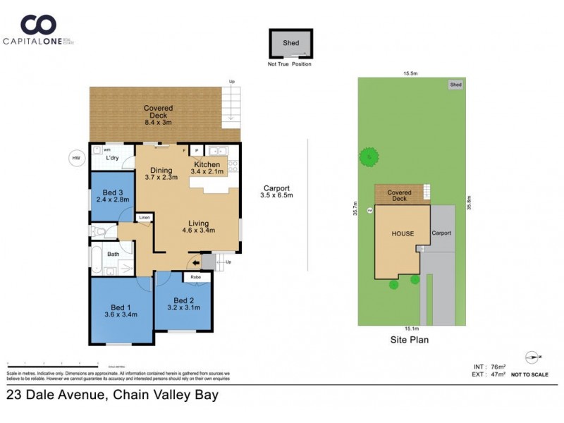 23 Dale Ave, Chain Valley Bay NSW 2259 Floorplan