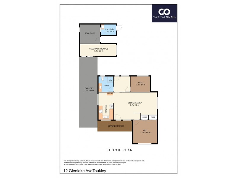 12 Glenlake Avenue, Toukley NSW 2263 Floorplan