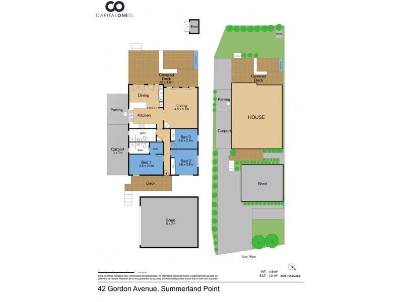 42 Gordon Avenue, Summerland Point NSW 2259 Floorplan