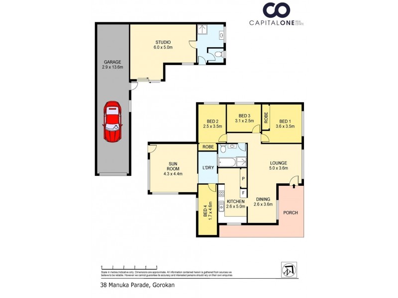 38 Manuka Parade, Gorokan NSW 2263 Floorplan