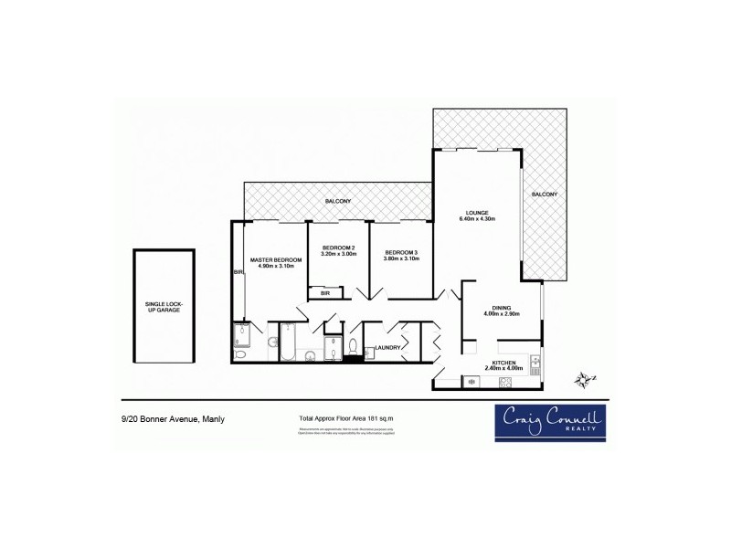 5/20 Bonner Avenue, Manly NSW 2095 Floorplan