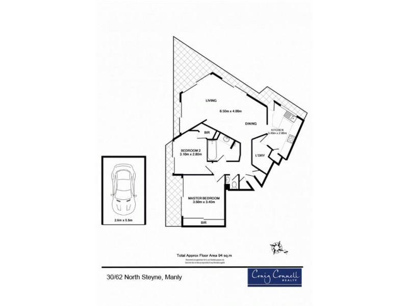30/62 North Steyne, Manly NSW 2095 Floorplan