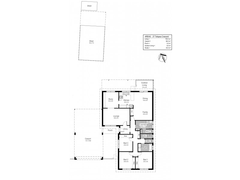 27 Telopea Crescent, Lake Albert NSW 2650 Floorplan