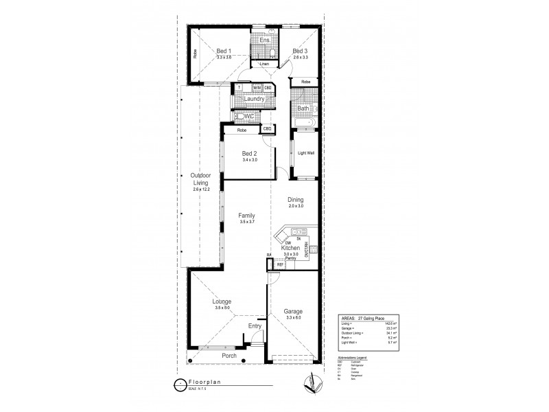 27 Galing Place, Wagga Wagga NSW 2650 Floorplan
