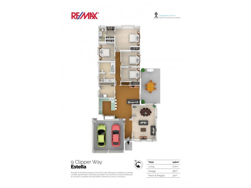 9 Clipper Way, Estella NSW 2650 Floorplan