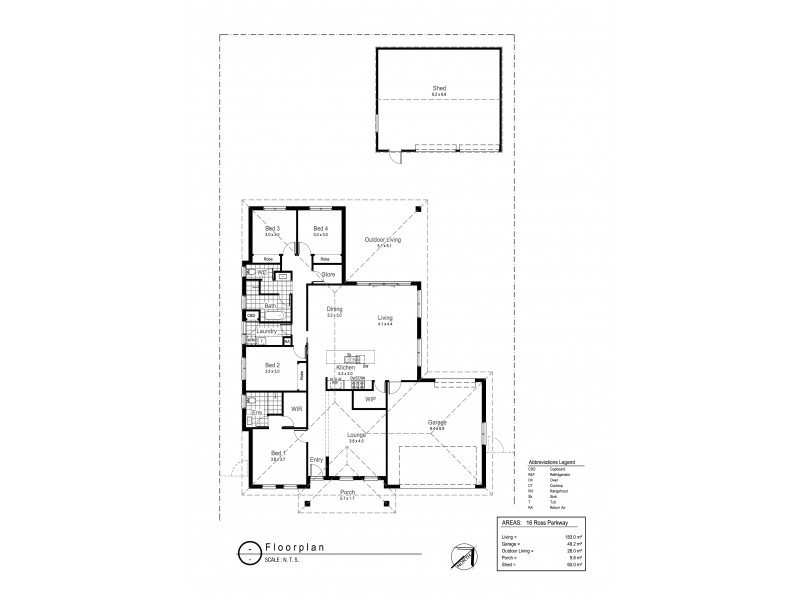 16 Ross Parkway, Estella NSW 2650 Floorplan