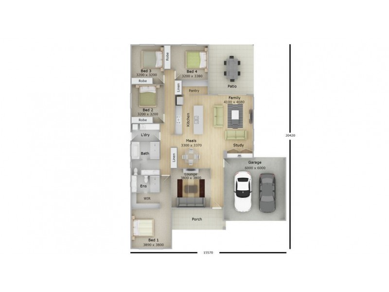 10 Winter Avenue, Gobbagombalin NSW 2650 Floorplan
