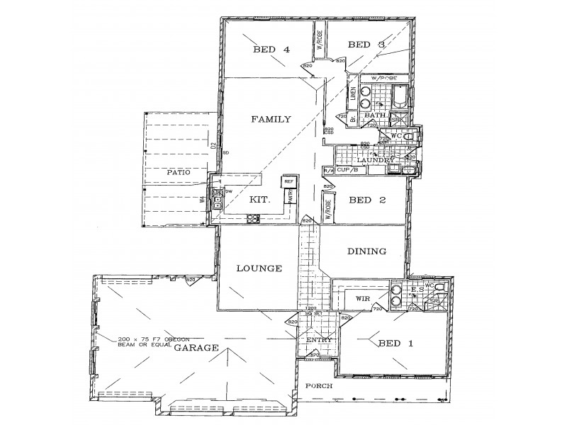 9 Bogong Crescent, Tatton NSW 2650 Floorplan