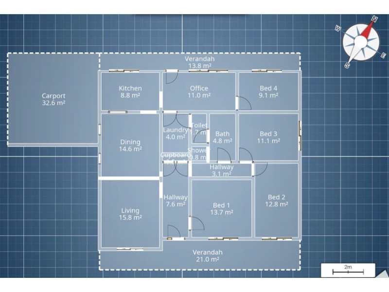 125 Grove Street, Kooringal NSW 2650 Floorplan
