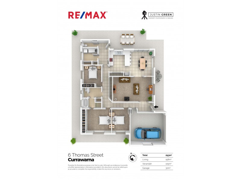 6 Thomas Street, Currawarna NSW 2650 Floorplan