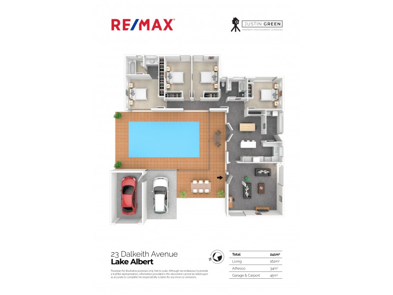 23 Dalkeith Avenue, Lake Albert NSW 2650 Floorplan
