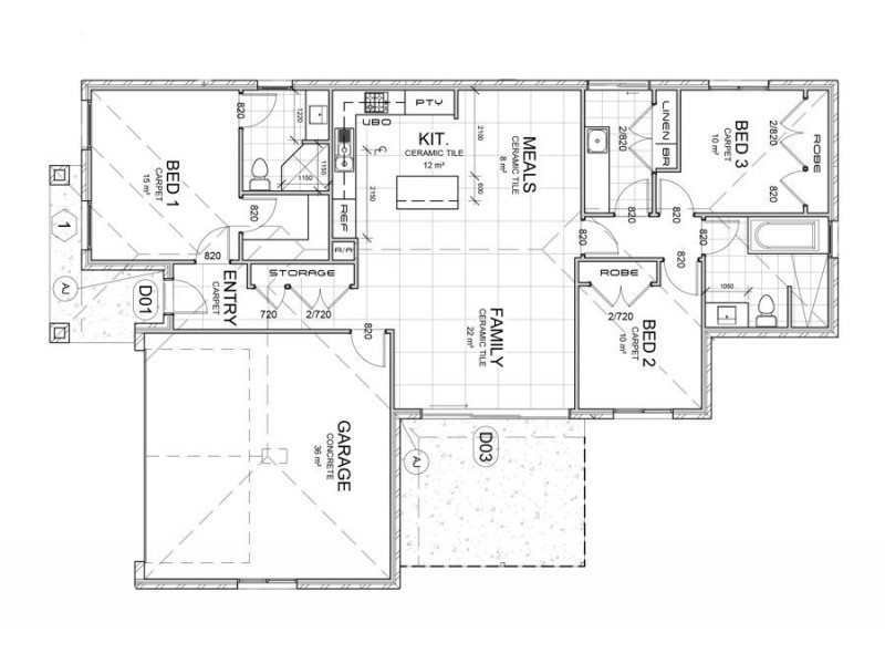 4 Durack Circuit, Boorooma NSW 2650 Floorplan