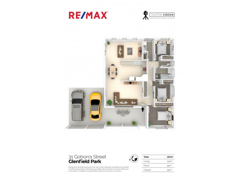 31 Goborra Street, Glenfield Park NSW 2650 Floorplan