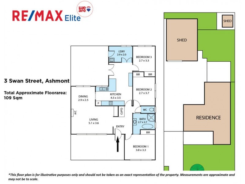 3 Swan Street, Ashmont NSW 2650 Floorplan