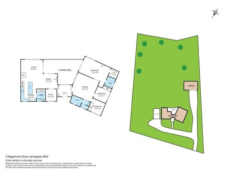 5 Peppermint Drive, Springvale NSW 2650 Floorplan