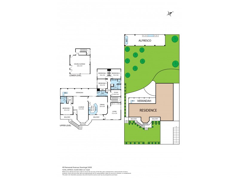 49 Henwood Avenue, Kooringal NSW 2650 Floorplan
